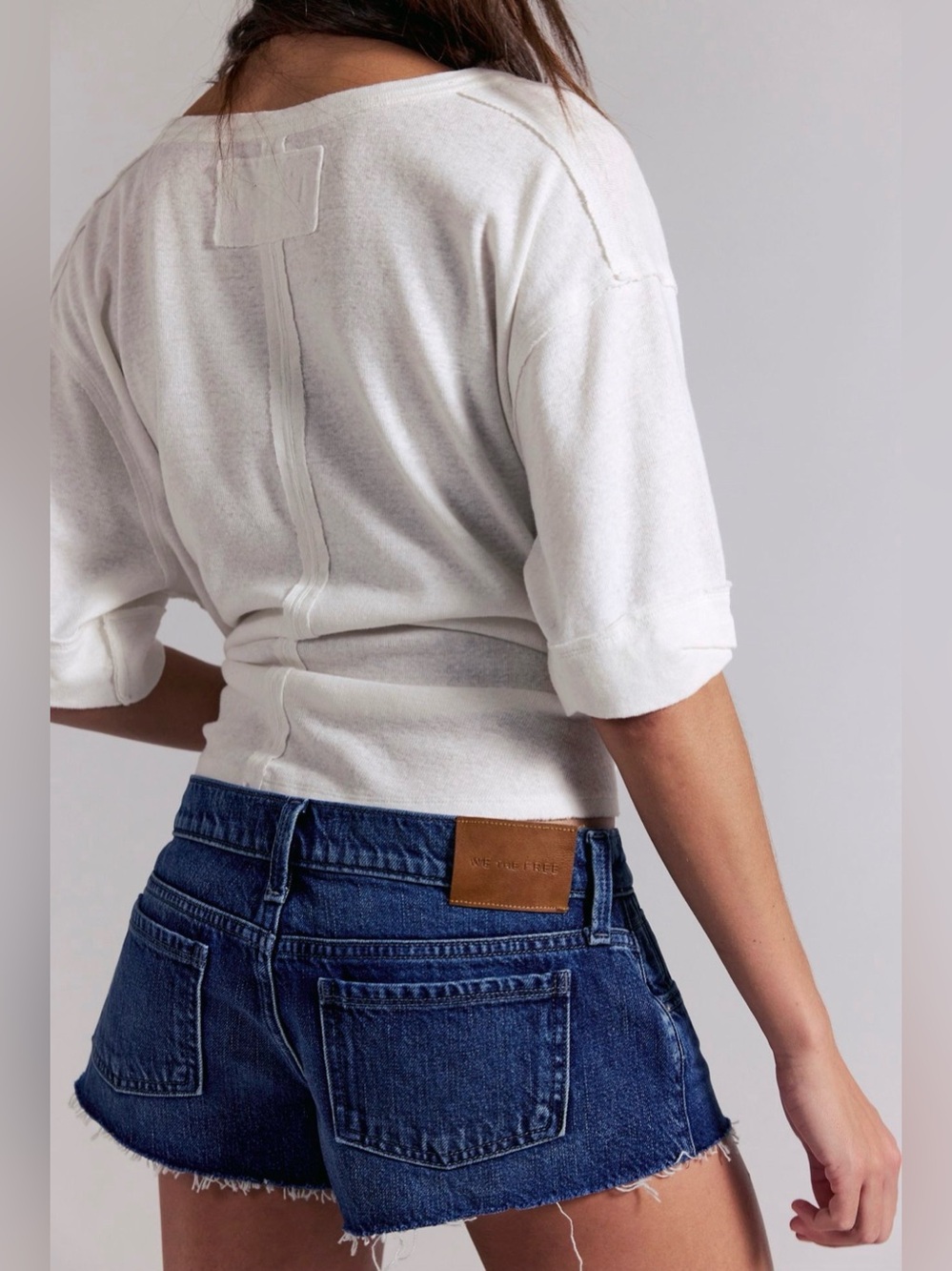 Free People We The Free Hit The Road Micro Shorts - Picture 4 of 10